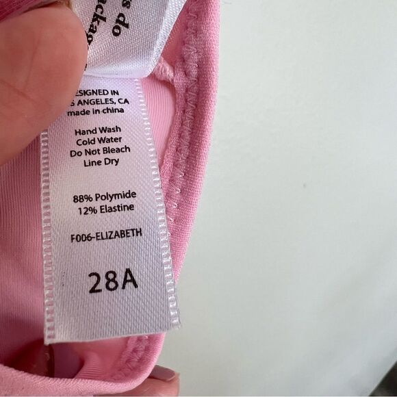 The Little Bra Company NWT Elizabeth Bra Size 28A Racerback Bra in Pink Petal - Picture 13 of 13